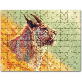 Cakapuzzle Kaplan Anthro Kükreyen Mdf 1000 Parça Puzzle