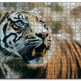 Cakapuzzle Kaplan Saldırıya Hazır Mdf 255 Parça Puzzle