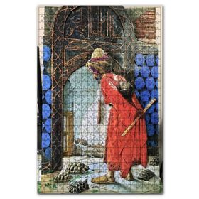 Cakapuzzle Kaplumbağa Terbiyecisi Osman Hamdi Bey Ahşap 1000 Parça Puzzle