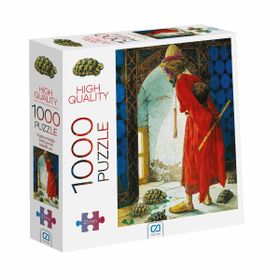 Cakapuzzle Kaplumbağa Terbiyecisi Osman Hamdi Bey Ahşap 1000 Parça Puzzle