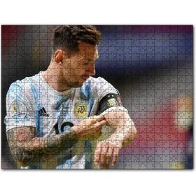 Cakapuzzle Kaptan Messi Arjantin Milli Şampiyonu Mdf 120 Parça Puzzle