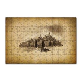 Cakapuzzle Kara Kalem Sanat Çalışması Görseli 120 Parça Puzzle
