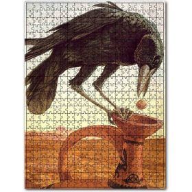 Cakapuzzle Kara Karganın Oyunu Görseli 120 Parça Puzzle