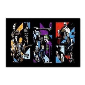 Cakapuzzle Kara Şövalye Sanat Afişi 120 Parça Puzzle