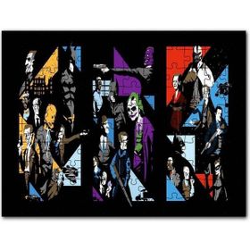Cakapuzzle Kara Şövalye Sanat Afişi 120 Parça Puzzle