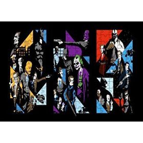 Cakapuzzle Kara Şövalye Sanat Afişi 120 Parça Puzzle