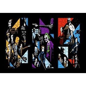Cakapuzzle Kara Şövalye Sanat Afişi 120 Parça Puzzle