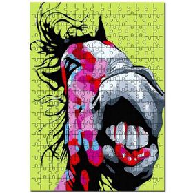 Cakapuzzle Karakatür Eşek Mdf 500 Parça Puzzle