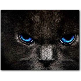 Cakapuzzle Karakedinin Mavi Gözleri Mdf 500 Parça Puzzle