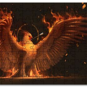 Cakapuzzle Karanlık Anka Kuşu Efsane Görseli Mdf 500 Parça Puzzle