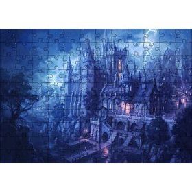 Cakapuzzle Karanlık Kale Yıldırım Fantezi Animasyon Film Mdf 120 Parça Puzzle