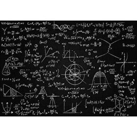 Cakapuzzle Karatahta Üzerinde Yazılı Matematik Denklemleri 120 Parça Ahşap Puzzle