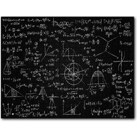 Cakapuzzle Karatahta Üzerinde Yazılı Matematik Denklemleri Mdf 500 Parça Puzzle