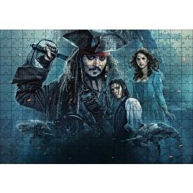 Cakapuzzle Karayip Korsan Jack Sparrow Film 120 Parça Puzzle