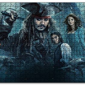 Cakapuzzle Karayip Korsanları Film Mdf 1000 Parça Puzzle