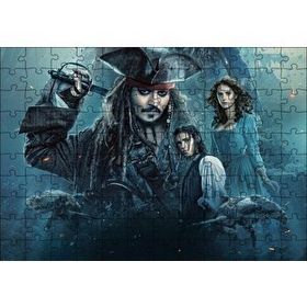 Cakapuzzle Karayip Korsanları Film Mdf 120 Parça Puzzle