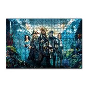 Cakapuzzle Karayip Korsanları Görseli 120 Parça Ahşap Puzzle