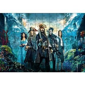 Cakapuzzle Karayip Korsanları Görseli Mdf 120 Parça Puzzle