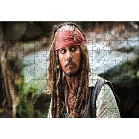 Cakapuzzle Karayip Korsanları Jack Sparrow 120 Parça Puzzle