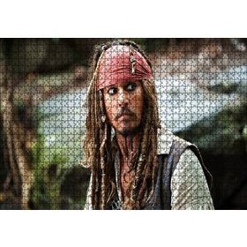 Cakapuzzle Karayip Korsanları Jack Sparrow 120 Parça Puzzle