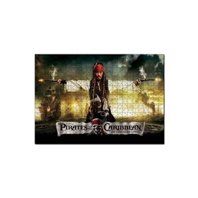 Cakapuzzle Karayip Korsanları Jack Sparrow Film 120 Parça Ahşap Puzzle