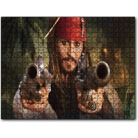 Cakapuzzle Karayip Korsanları Jack Sparrow Mücadelesi Mdf 120 Parça Puzzle