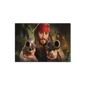 Cakapuzzle Karayip Korsanları Jack Sparrow Mücadelesi Mdf 500 Parça Puzzle