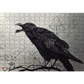 Cakapuzzle Karga Elektronik Tasarım 120 Parça Ahşap Puzzle
