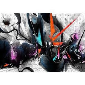 Cakapuzzle Karışık 3 Boyutlu Renkli Şekiller 120 Parça Ahşap Puzzle