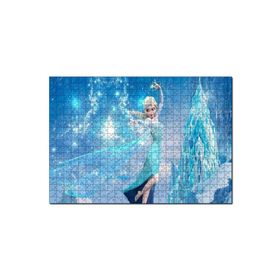 Cakapuzzle Karlar Ülkesi Elsa Sihir Görseli 120 Parça Ahşap Puzzle