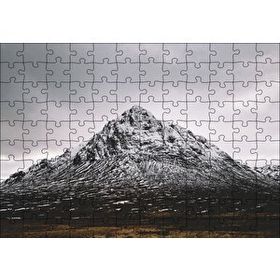 Cakapuzzle Karlı Dağ Zirvesi 120 Parça Ahşap Puzzle