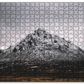 Cakapuzzle Karlı Dağ Zirvesi Mdf 120 Parça Puzzle