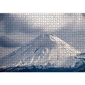 Cakapuzzle Karlı Görkemli Zirve 120 Parça Ahşap Puzzle