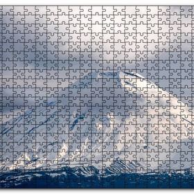 Cakapuzzle Karlı Görkemli Zirve Mdf 120 Parça Puzzle