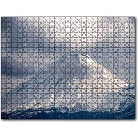 Cakapuzzle Karlı Görkemli Zirve Mdf 120 Parça Puzzle