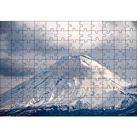 Cakapuzzle Karlı Görkemli Zirve Mdf 120 Parça Puzzle
