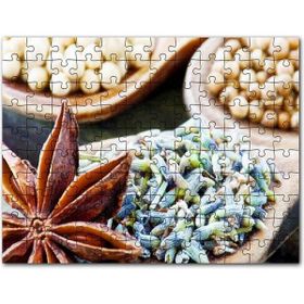 Cakapuzzle Kaselerde Anason ve Muhtelif Baharatlar Mdf 1000 Parça Puzzle