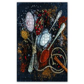 Cakapuzzle Kaşıklarda Baharatlar Ahşap 255 Parça Puzzle