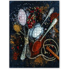 Cakapuzzle Kaşıklarda Baharatlar Ahşap 255 Parça Puzzle