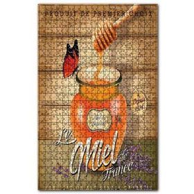 Cakapuzzle Kavanozda Bal Arı Kelebek Afişi Görseli 120 Parça Puzzle