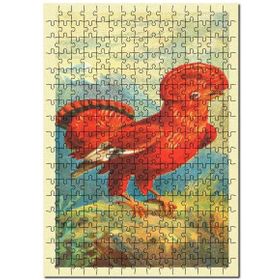 Cakapuzzle Kaya Horozu Görseli Mdf 500 Parça Puzzle
