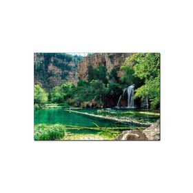 Cakapuzzle Kayalıklar Şelale Göl Manzarası 1000 Parça Puzzle