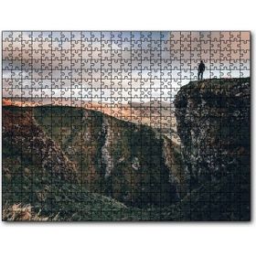 Cakapuzzle Kayalıklardaki Yalnız Adam Mdf 1000 Parça Puzzle