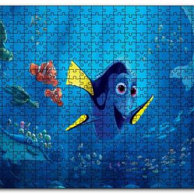Cakapuzzle Kayıp Balık Nemo Kaplumbağa Mdf 1000 Parça Puzzle