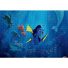 Cakapuzzle Kayıp Balık Nemo Kaplumbağa Mdf 1000 Parça Puzzle