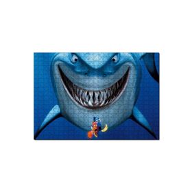 Cakapuzzle Kayıp Balık Nemo Köpek Balığı Mdf 1000 Parça Puzzle