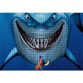 Cakapuzzle Kayıp Balık Nemo Köpek Balığı Mdf 1000 Parça Puzzle