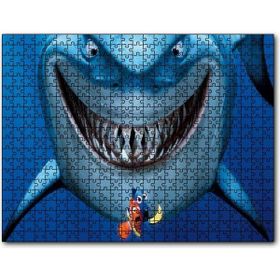 Cakapuzzle Kayıp Balık Nemo Köpek Balığı Mdf 120 Parça Puzzle