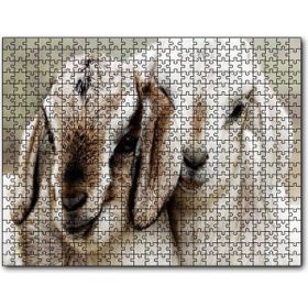 Cakapuzzle Keçi Yvruları Görseli Mdf 120 Parça Puzzle