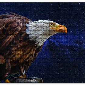 Cakapuzzle Kel Kartal Ahşap 1000 Parça Puzzle